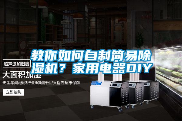 教你如何自制簡易除濕機(jī)?家用電器DIY