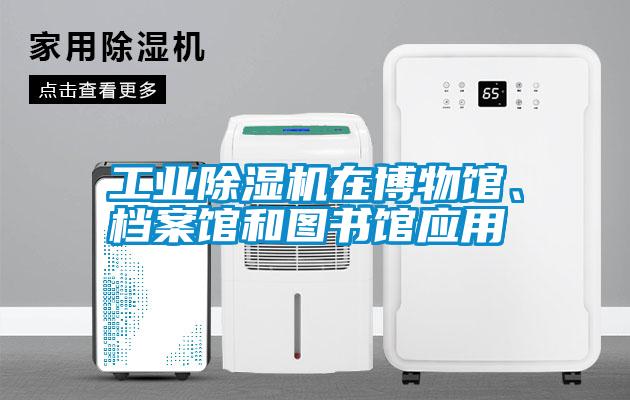 工業除濕機在博物館、檔案館和圖書館應用