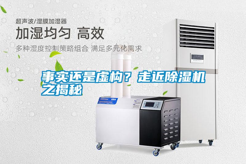 事實還是虛構？走近除濕機之揭秘