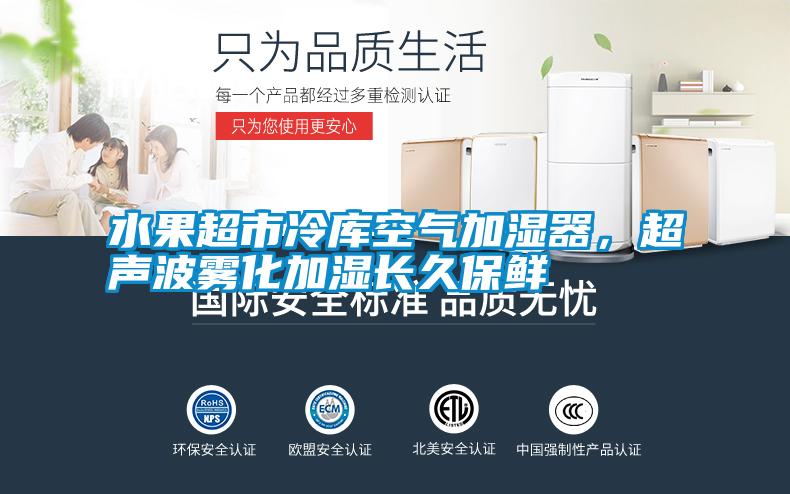 水果超市冷庫空氣加濕器，超聲波霧化加濕長久保鮮
