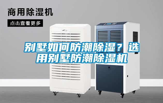 別墅如何防潮除濕?選用別墅防潮除濕機
