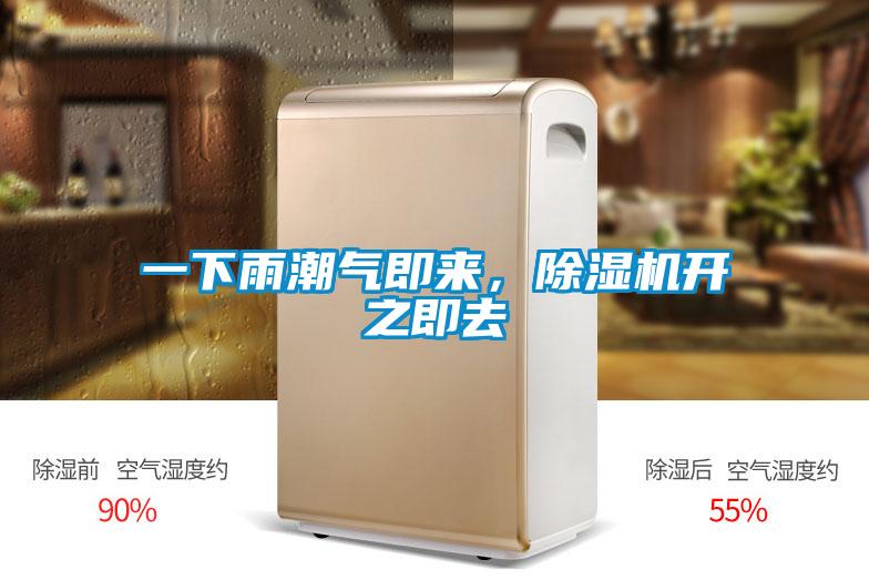 一下雨潮氣即來，除濕機(jī)開之即去