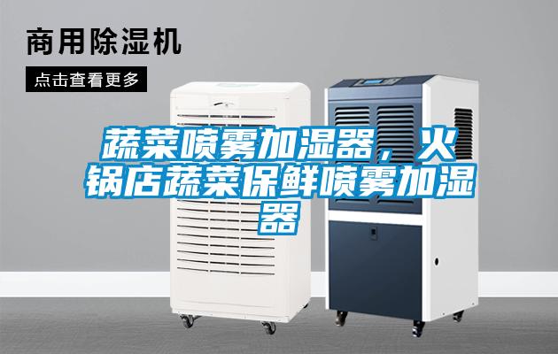 蔬菜噴霧加濕器，火鍋店蔬菜保鮮噴霧加濕器