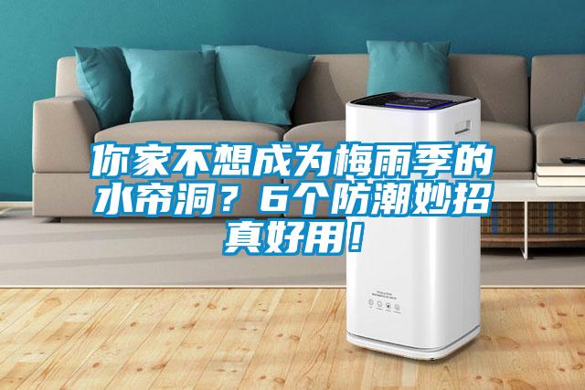 你家不想成為梅雨季的水簾洞？6個防潮妙招真好用！