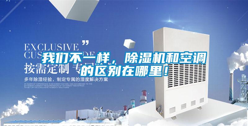我們不一樣，除濕機和空調的區別在哪里！