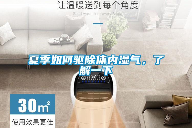 夏季如何驅(qū)除體內(nèi)濕氣,了解一下