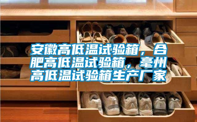安徽高低溫試驗箱，合肥高低溫試驗箱，毫州高低溫試驗箱生產廠家