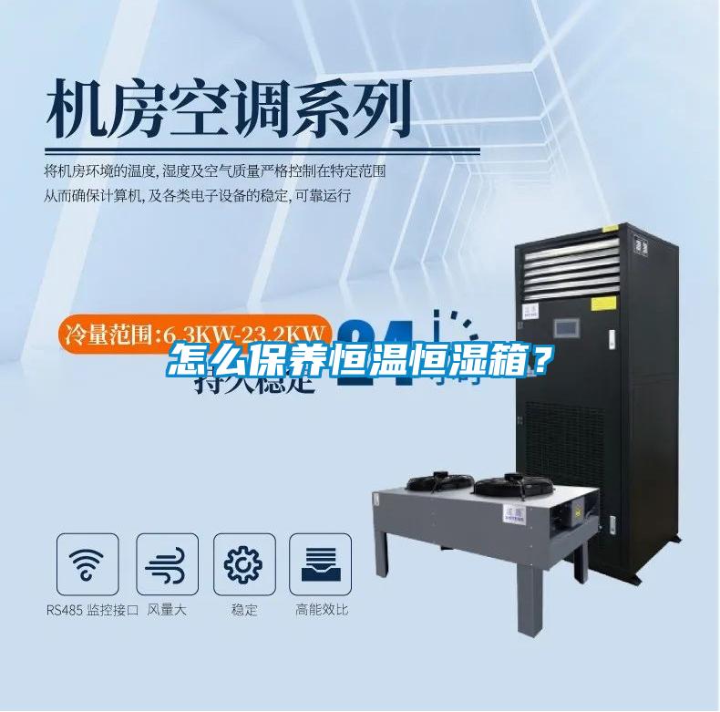 怎么保養(yǎng)恒溫恒濕箱？