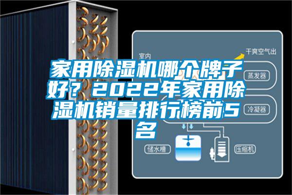 家用除濕機哪個牌子好？2022年家用除濕機銷量排行榜前5名