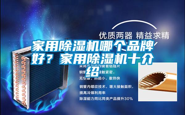 家用除濕機哪個品牌好?家用除濕機十介紹