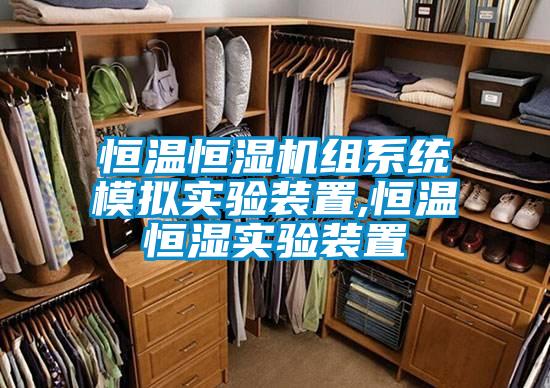 恒溫恒濕機組系統模擬實驗裝置,恒溫恒濕實驗裝置