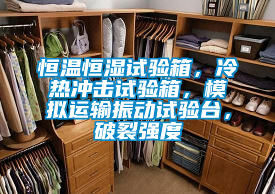 恒溫恒濕試驗箱，冷熱沖擊試驗箱，模擬運輸振動試驗臺，破裂強度