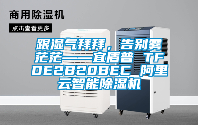 跟濕氣拜拜，告別霧茫?！硕芷?TFDE2B20BEC 阿里云智能除濕機