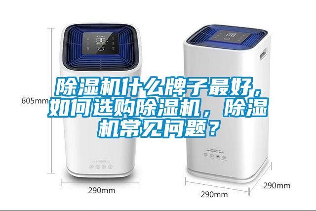 除濕機什么牌子最好,如何選購除濕機,除濕機常見問題?